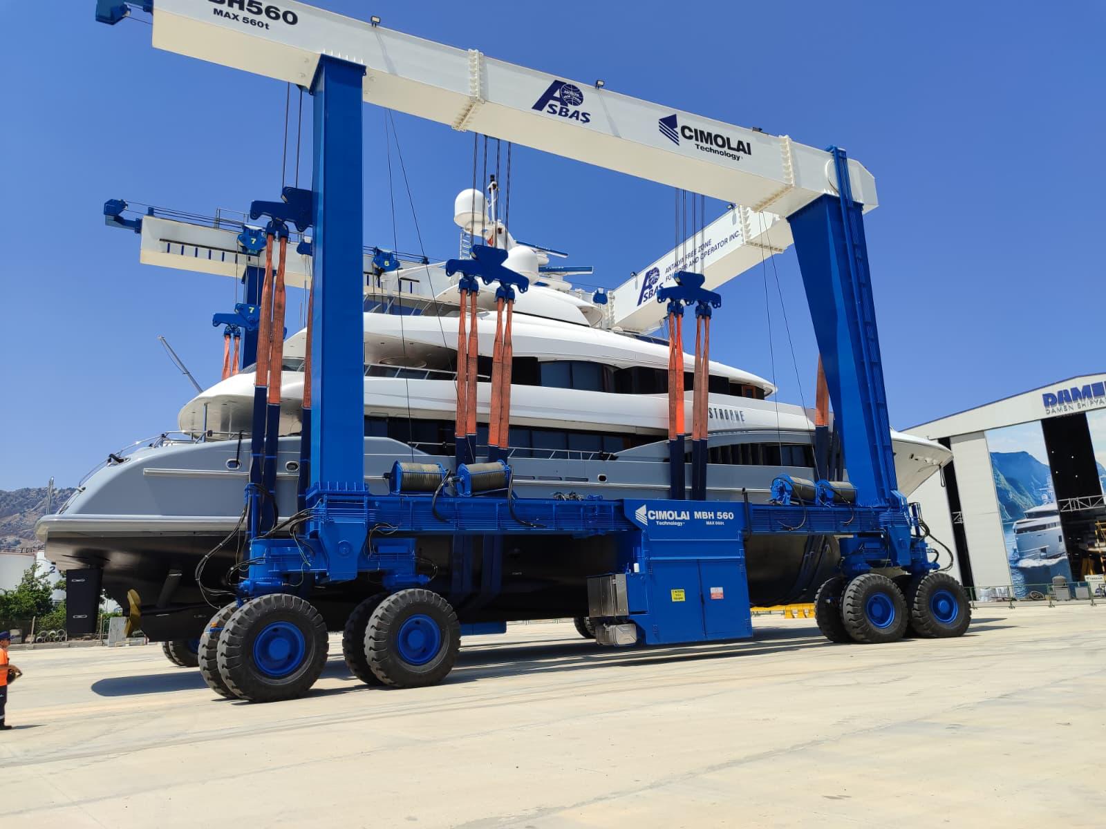 Candan Marin - M/Y Apostrophe teknik operasyonu
